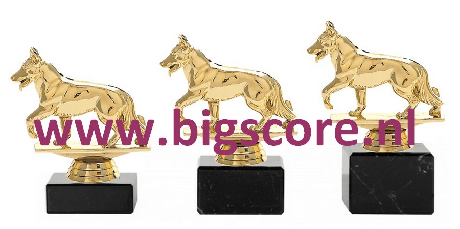 Alsation Dog Goud 300-G